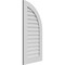 Ekena Millwork Quarter Round Top Right Surface Mount PVC Gable Vent w/ 3-1/2"W x 1"P Standard Frame, 20"W x 42"H GVPQR20X4201SN - alternate 4